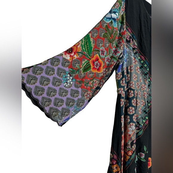 Johnny Was | Freya Maxi Dress Boho Bell Sleeve XL - Picture 3 of 8